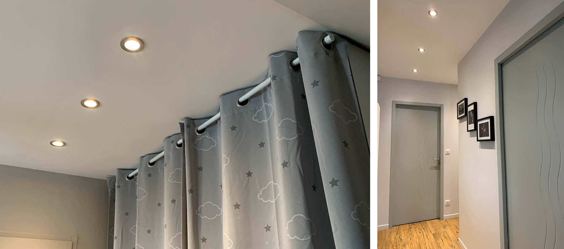 Eclairage Dressing / Couloir